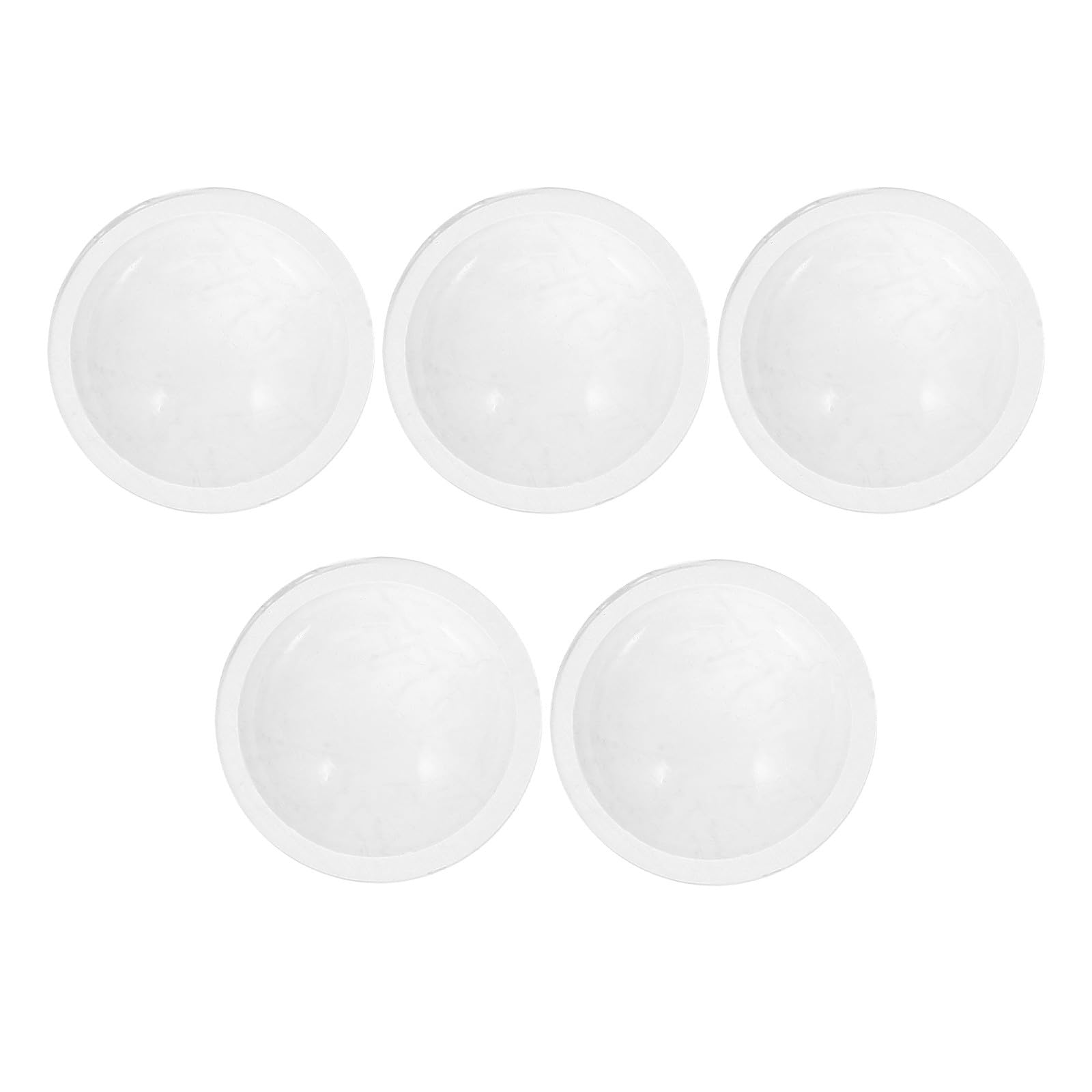 PartyKindom 5pcs Pmma Convex Lens for Flashlights Projectors Cameras Optical Glass Magnifying Accessory with Beam Concentration for Enhanced Illumination