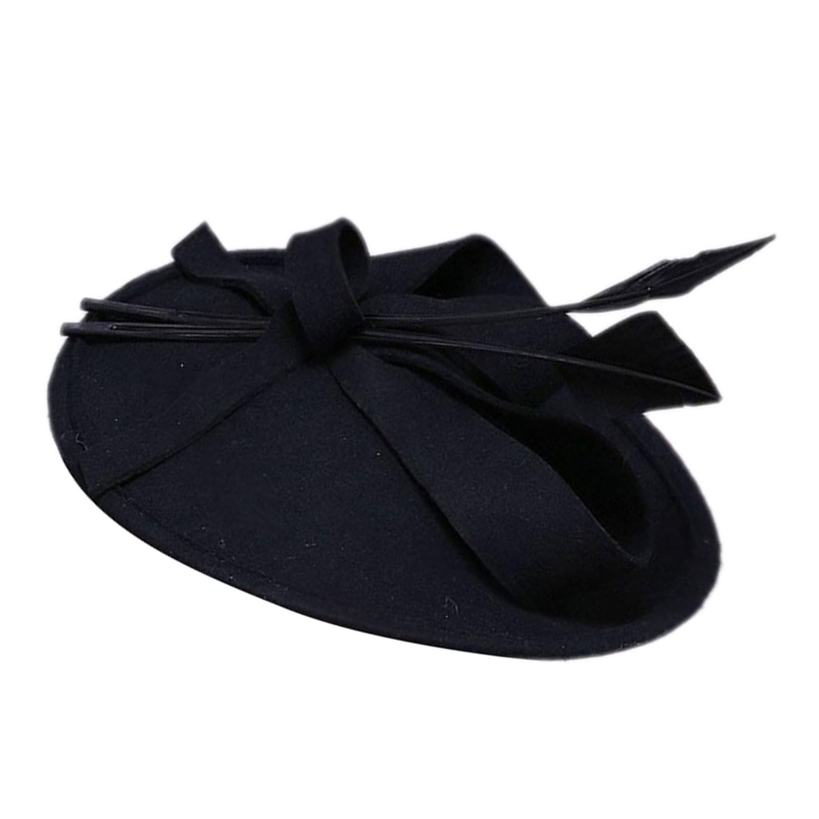 Cappello fascinator da donna per matrimonio, fascia vintage, per addio al nubilato, uso quotidiano