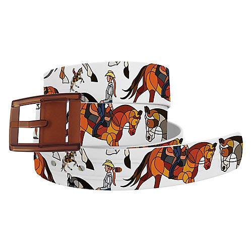 C4 HOTL White Western Belt Amazon.in Clothing & Accessories