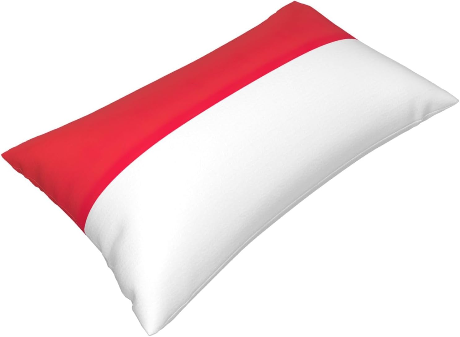 Indonesian Flag Print Pillow Case Cover for Breathable Bedding Home Bedroom Living Room Travel Accessory image 3