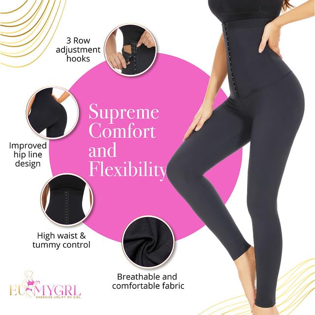 High Waist Corset Legging for Women - Butt Lifter Tummy Control Shaping Sport Tights Waist Trainer2