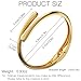 AICase Chunky Gold Bangle Bracelets for Women Teens Trendy Adjustable Cuff Bracelet Fashion Summer Pretty Jewelry Gifts for Women Mom/Her/Sister/Friends/Wife/Grandma_Gold