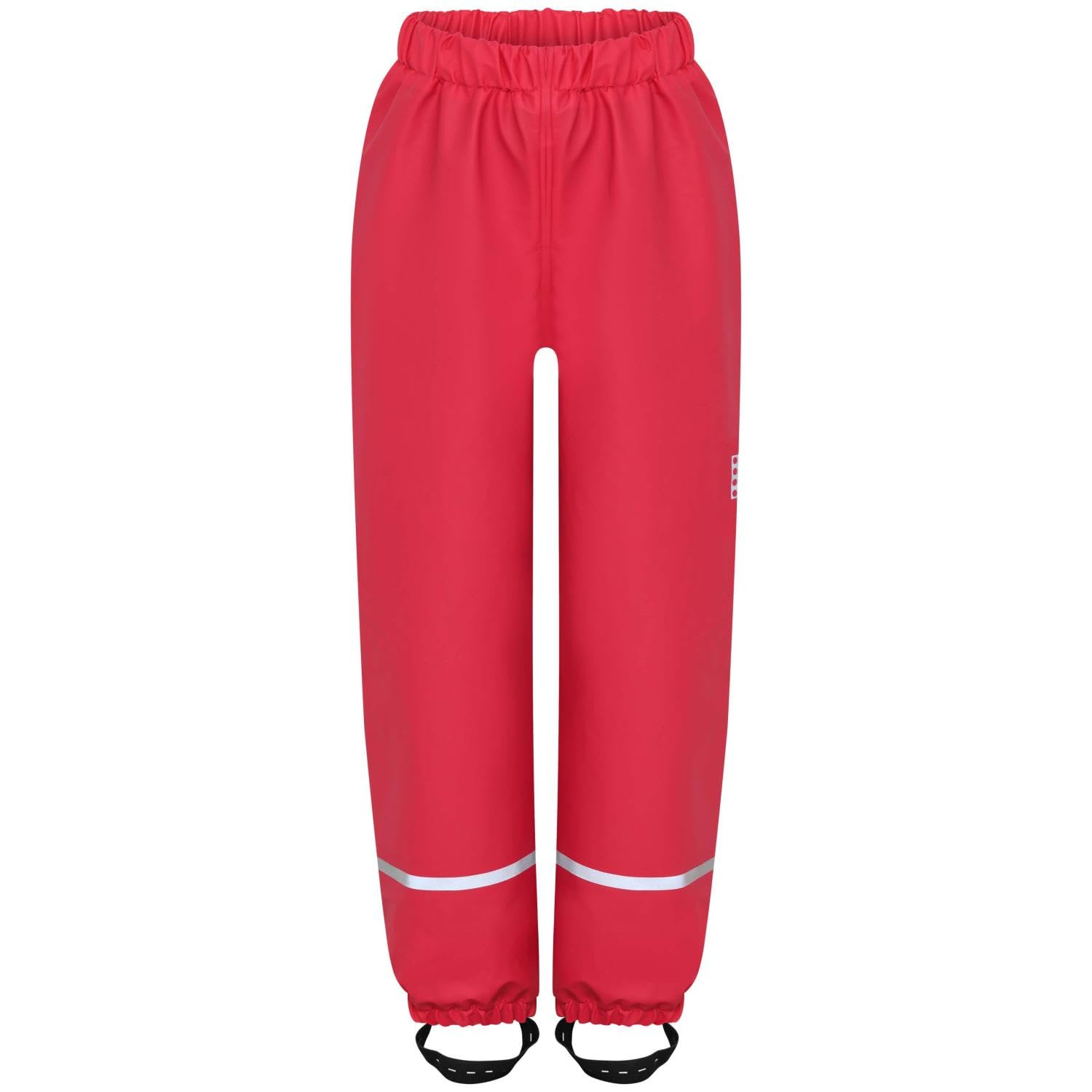LEGO Jungen Lwpowai 707 Regenhose Hose, Rot, 116