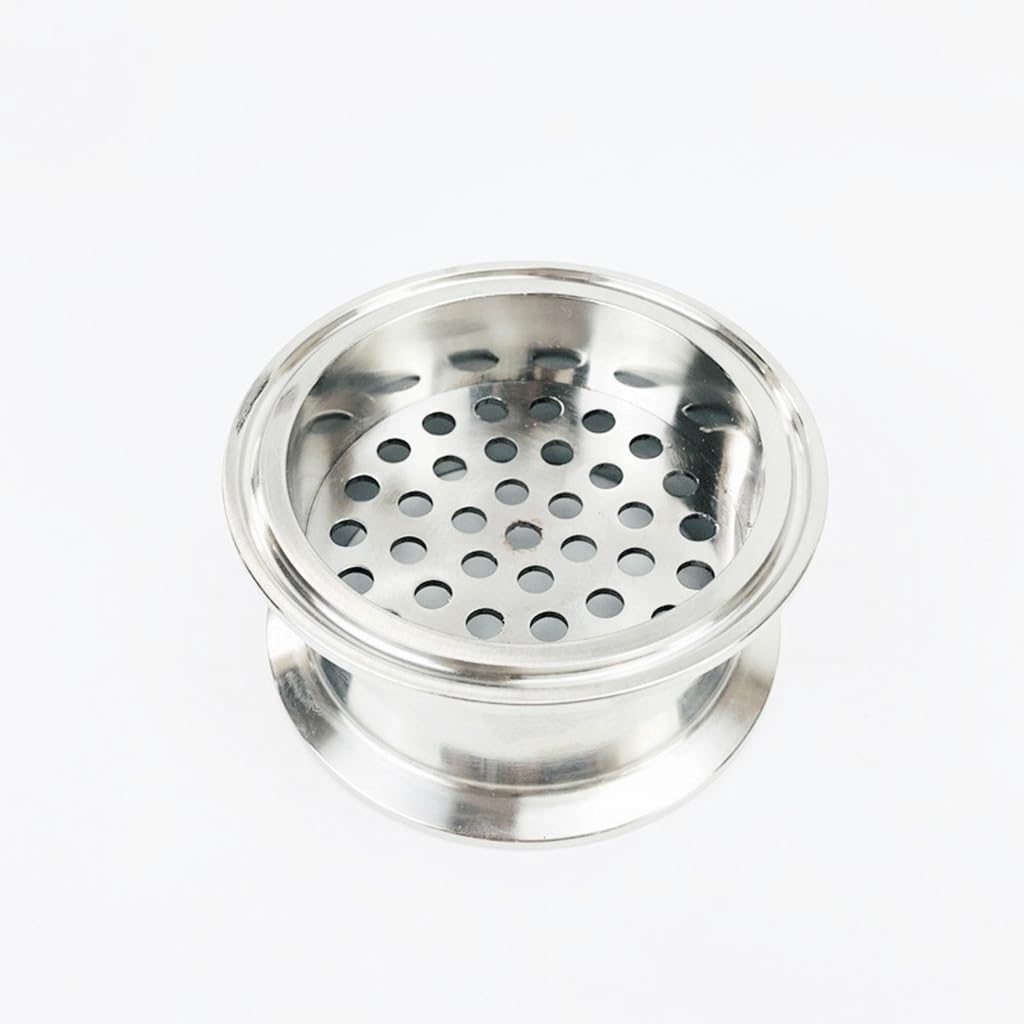 2.5" 63mm Tri-Clamp Filter Plate, 304 Stainless Steel Ferrule 77.5mm for Sanitary