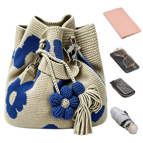Sac à fleurs en crochet : fini le désordre avec ce grand cabas velours