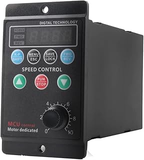 Cozyel AC 220V/0.75kw 1HP Variable Frequency Drive,5A VFD Inverter Single Phase to 3 Phase Frequency Converter for Spindle Motor Speed Control(Single-Phase Input, 3 Phase Output)