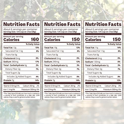 Image of Nichols Farms Pistachios - Fresh Roasted No Shell Pistachio - Nutrient Rich Nuts Snack Packs - Non-GMO, California Grown - Healthy, Wonderful Tasting, Party Snack - (Variety Pack)
