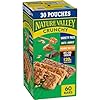 Nature Valley Crunchy Granola Bars Bulk Variety Pack, Oats ‘n Honey, Peanut Butter & Oats ‘n Dark Chocolate, 30 Two-Bar Wrapped Pouches (60 Bars Total), Whole Grain, No Artificial Flavors, 44.7 OZ
