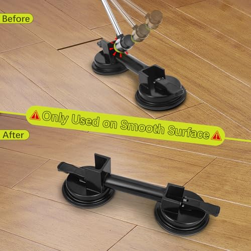 Bodenlückenfixierwerkzeug mit verbessertem Saugnapf mit Hammerziel und Gummihammer für Laminatbodenspaltreparatur