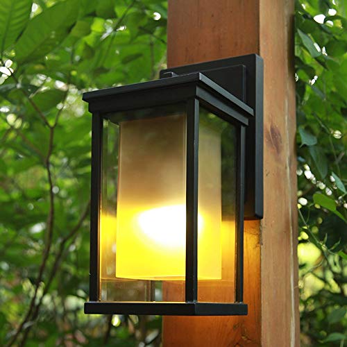 Applique extérieure pour terrasse et maison luminaire carré E27