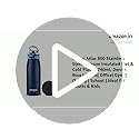 Image of Go24 pexpo Atlas 800 ISI Certified Stainless Steel Vacuum Insulated Flask - 740ml | 3 Layer Insulation | 2-Year Warranty | Hot & Cold Water Bottle for Adults | Ideal for Home, Office, Gym Denim Blue
