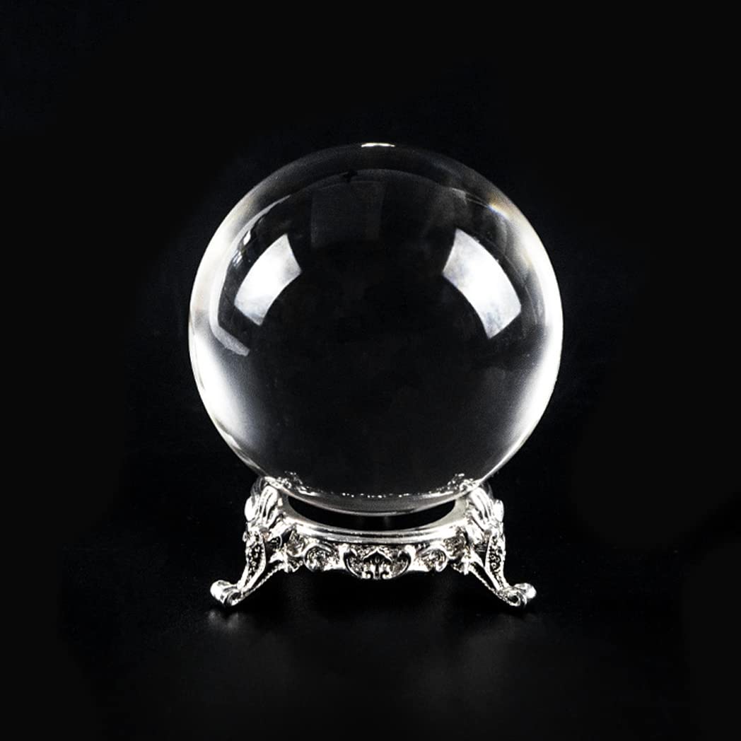 Fengtaike Supporto Per Sfere Di Cristallo - 2 Pezzi In Lega Metallica, Per Decorazione Uova O Oggetti Rotondi Fino A 9cm