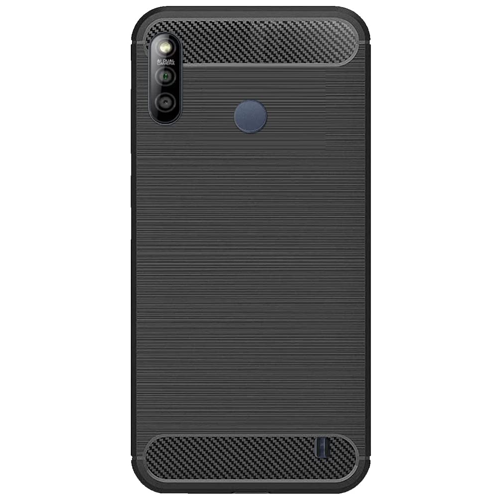 Inktree Back Cover Case for Lava Z3 / Lava Z3 Cases & Covers (Carbon Fibre Rugged Armour Black Colour) (B0BM8ZYS3V) Amazon Price History, Amazon Price Tracker