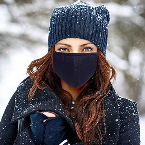 4 Pcs Women Winter Ear Muffs, Reusable Windproof Anti-Dust Warm Earmuffs, Unisex Skiing Riding Outdoor Sport Accessories