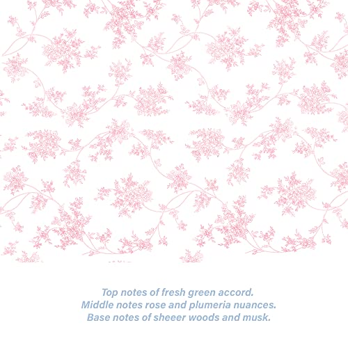 Scentennials Scented Drawer Liners - Floral Print - 6 Sheets 16.5 X 22 Inch Non-Adhesive - Perfect For Closet Shelves And Dresser Drawers (Plumeria) #TOP1