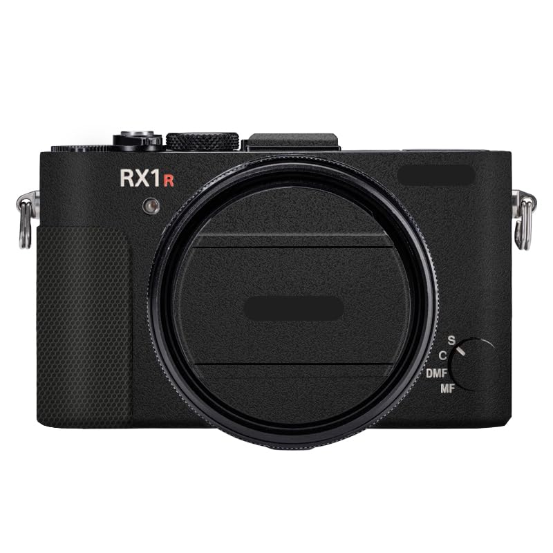 Film Sony RX1R Mark II anti-rayures en vinyle noir givré pour préserver le boîtier
