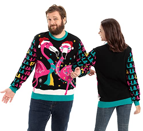 Light-Up Flamingo Pair Jumper, alternative view 2