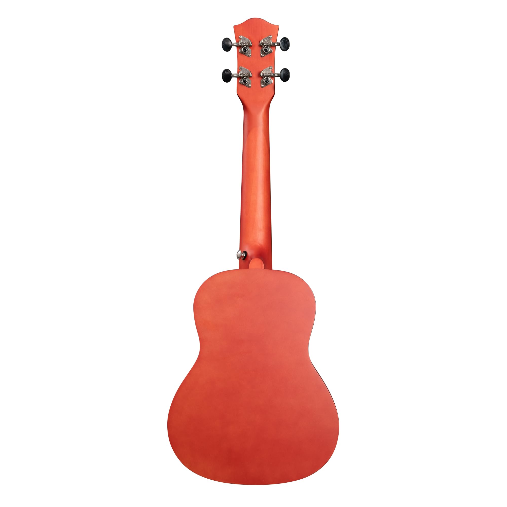 Ukulélé de concert en tilleul rouge (avec housse, 3 médiators)