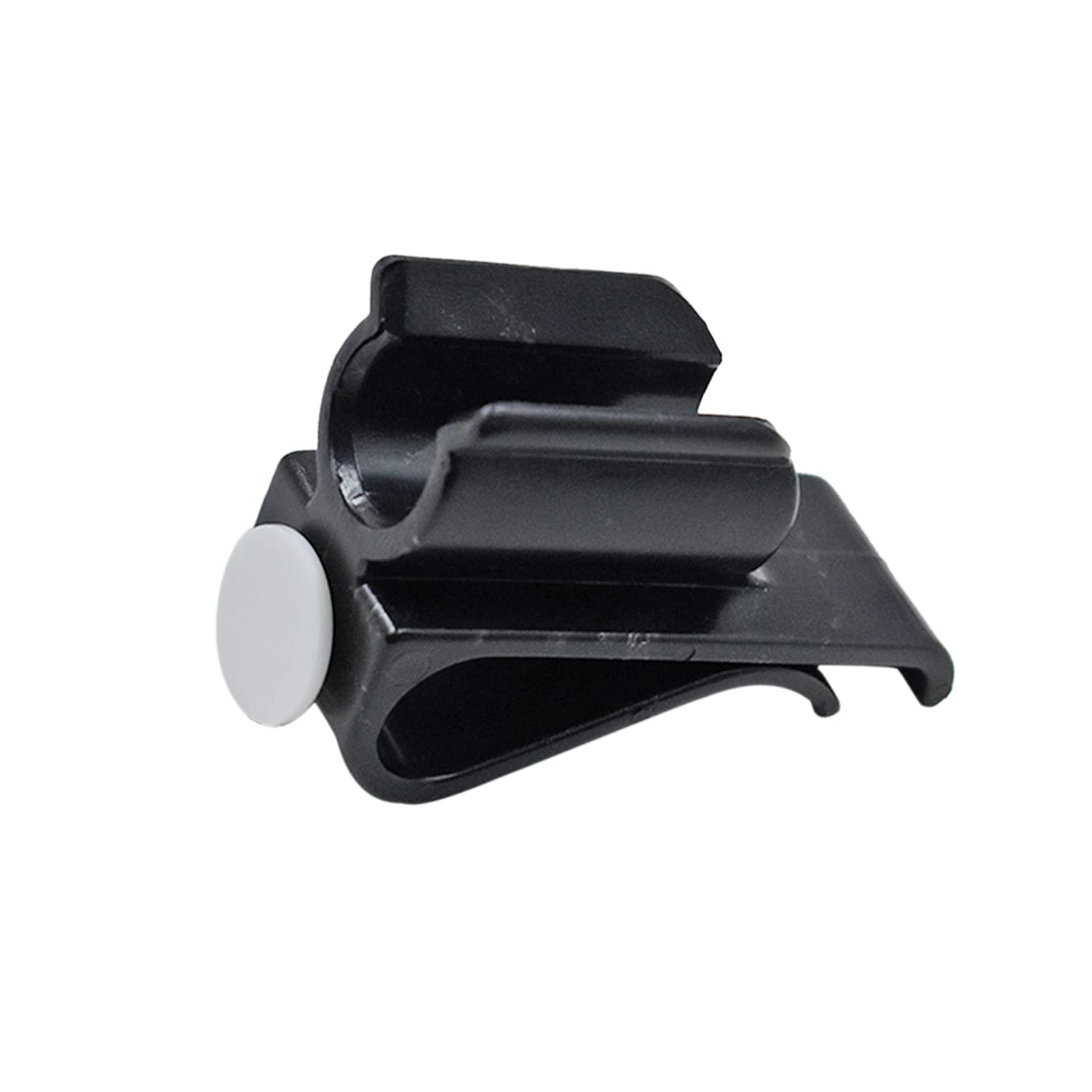 4 clips para bolsas de palos de golf en soporte para putter, soporte de sujeción de plástico duradero, color negro, accesorios de golf para hombres y mujeres
