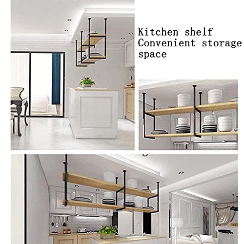 Scaffale da soffitto per vino, libreria sospesa, mensole galleggianti per bar, camera da letto, cucina, supporto per piante da parete