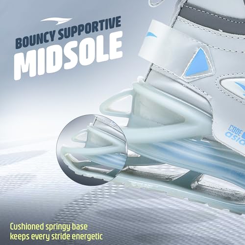 Image of ASIAN Basket-11 Men's Mid-Top Sneakers with Full TPU Sole, Dual-Pillar Bounce Cushioning, Memory Foam Shoes, Premium Design and Arch Support for Sports
