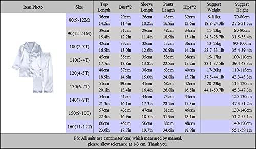 MYGBCPJS Little Boys Girls Cotton Pajamas Thermal Underwear Set Soft Warm Jammies PJS - Image 6