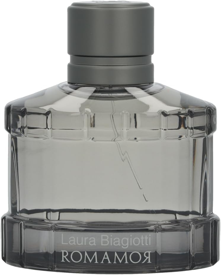 Romamor - Cologne for Men - Amber Woody Fragrance - Perfume for Men with Grapefruit, Black Pepper, Vetiver and Ginger - 2.5 oz