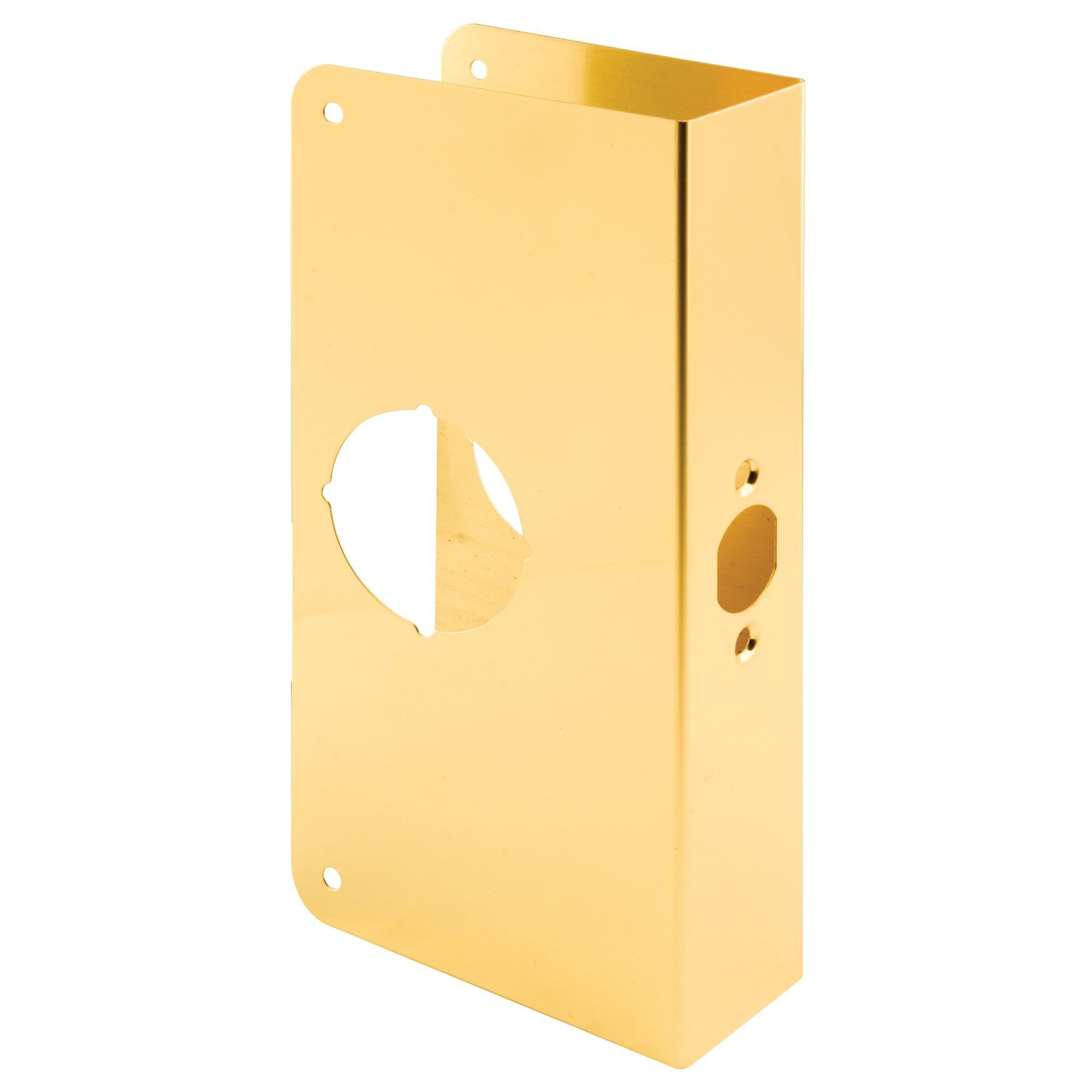 Prime-line Products U 9548 1–3/10,2 cm d'épaisseur par 2–3/20,3 cm Distance au canon 2–1/20,3 cm Alésage saillie ou encastré Porte rêne Forcer, Laiton