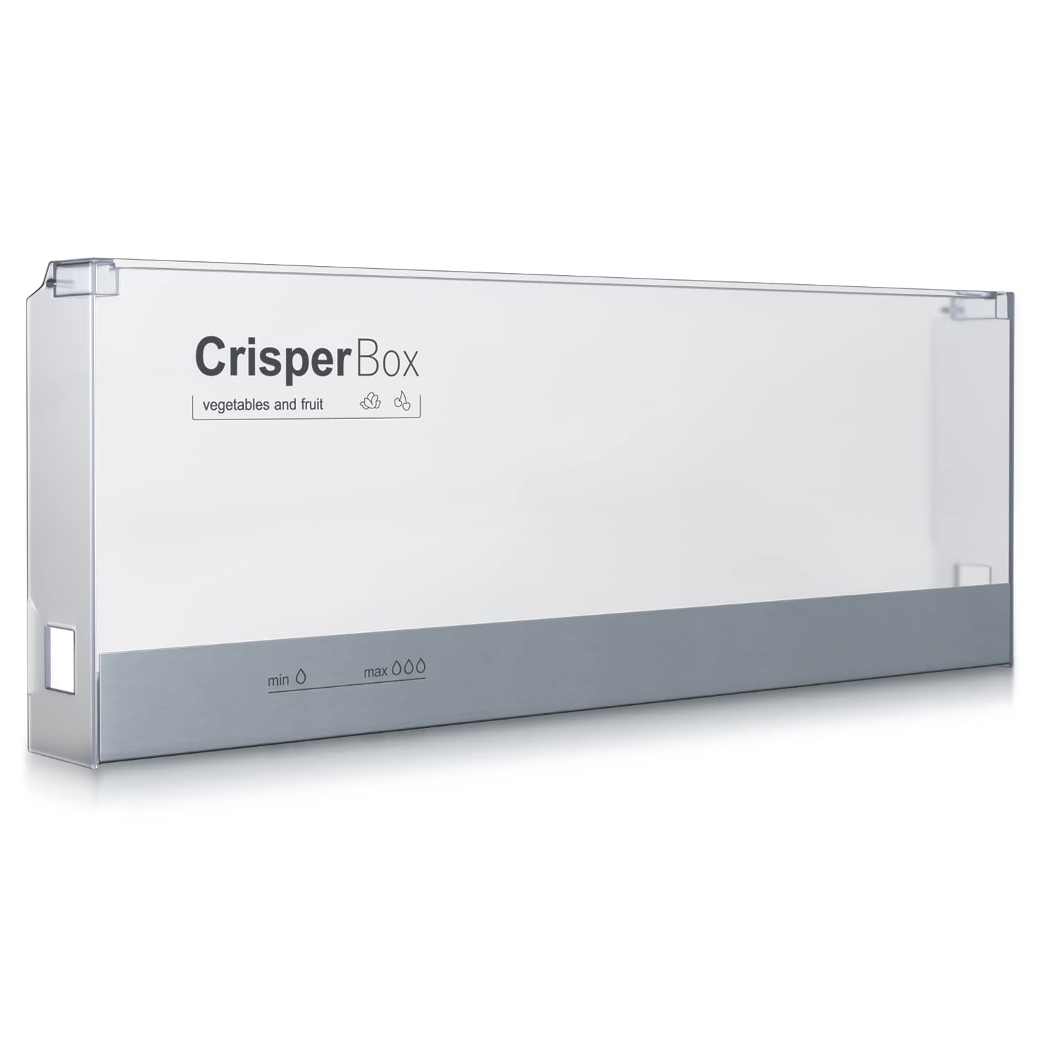 Pannello Per Cassetto Frigorifero Ricambio Per Bosch 11000682 - Copertura Trasparente Per CrisperBox, 450x165x47 Mm, Adatto A Modelli Siemens, Neff, Constructa