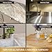 Dry-Treat Stain Proof Daily Countertop Cleaner - 1 Pint, RTU Spray Bottle, Granite Cleaner and Polish, Countertop Sealer for Granite, Marble & Natural Stone, Quartz & Porcelain Countertops & Vanities