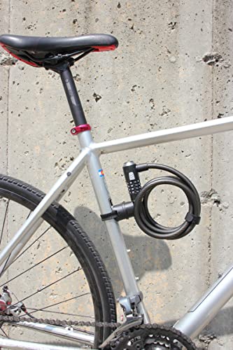 Image of Kryptonite KryptoFlex Bike Lock Cable, 2FT /6FT /10FT Long 12mm Thick Heavy Duty Braided Steel Cable Anti-Theft Security Lock for Outdoor Equipment, Combination /Key Bike Lock