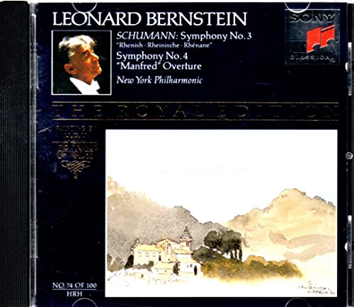 Schumann: Symphonies Nos. 3 & 4 / Manfred Overture (Royal Edition No. 74)