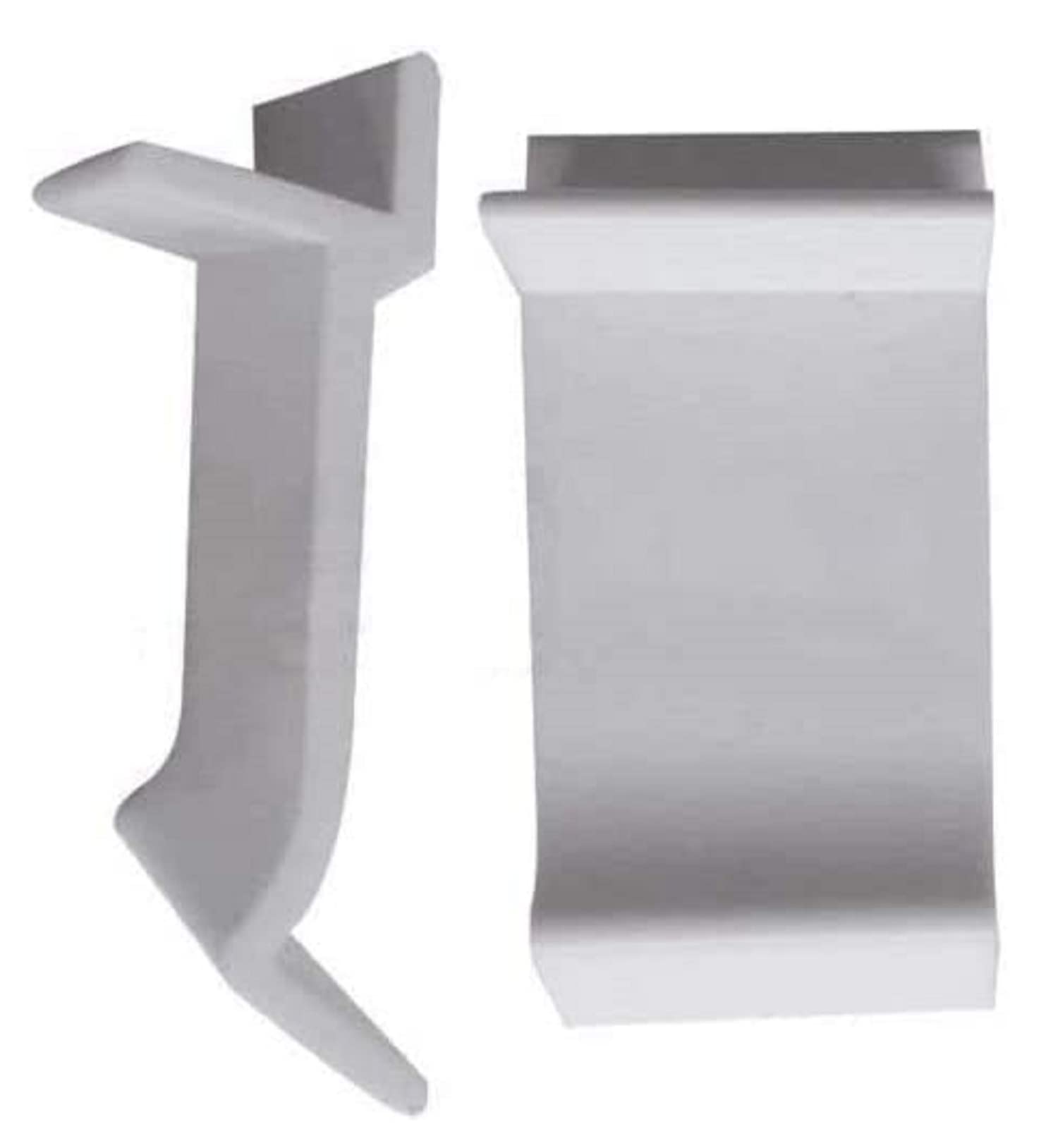 Table Rim Clip Nylon Patio Table Furniture Clips 1.230" X .765" Table Rim Clip for Glass and Acrylic Table Tops - Securely Holds Tops in Removable Rim - 10 pcs