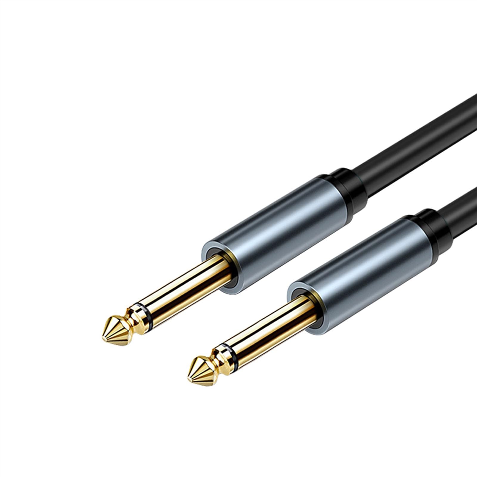 akcesoria do gitary Kabel Audio Jack 6.5mm Z Męskiego Na Męskie Kabel Stereo Do Gitary Elektrycznej Mikrofon Organowy 6.5 Do 6.5 (Color : A-5m)