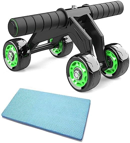AEREX® Professional 4 Wheel Ab Roller Home Gym Indoor Ab Wheel for Abs