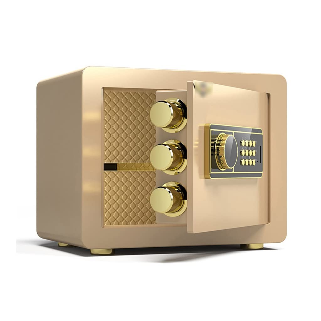 Cassaforte e Lucchetto, cassaforte con Tastiera Digitale, Perfetta per casa, Ufficio, Hotel, Affari, Denaro, Gioielli, Armi, Contanti, Armadio di Sicurezza da 25/30 cm