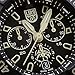 Luminox Men Chronograph Swiss Quartz Watch with Rubber Strap XS.3590.NSF.Set, Black, Strap.