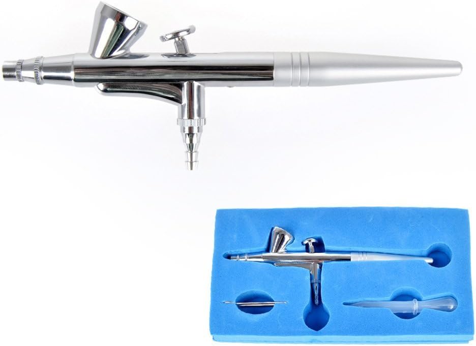 Eteng Double-Action 2CC Gravity Feed Airbrush Pen Spray Gun for Car Painting