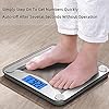 Vitafit-Digital-Body-Weight-Bathroom-Scale-Weighing-Scale-with-Step-On-TechnologyExtra-Large-Blue-Backlit-Display-and-Batteries-Included-400-PoundsClear-Glass Vitafit Digital Bathroom Scale for Body Weight,Weighing Professional Since 2001,Extra Large Blue Backlit LCD and Step-On, Batteries Included, 400lb/180kg,Clear Glass,Silver