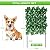 OUSHENG Decorative Garden Fence Fencing 10 Pack, 24in (H) x 10ft (L) Rustproof Metal Wire Panel Border Animal Barrier for Yard Dog Rabbits, Flower Bed Edging for Landscape Patio Outdoor Decor