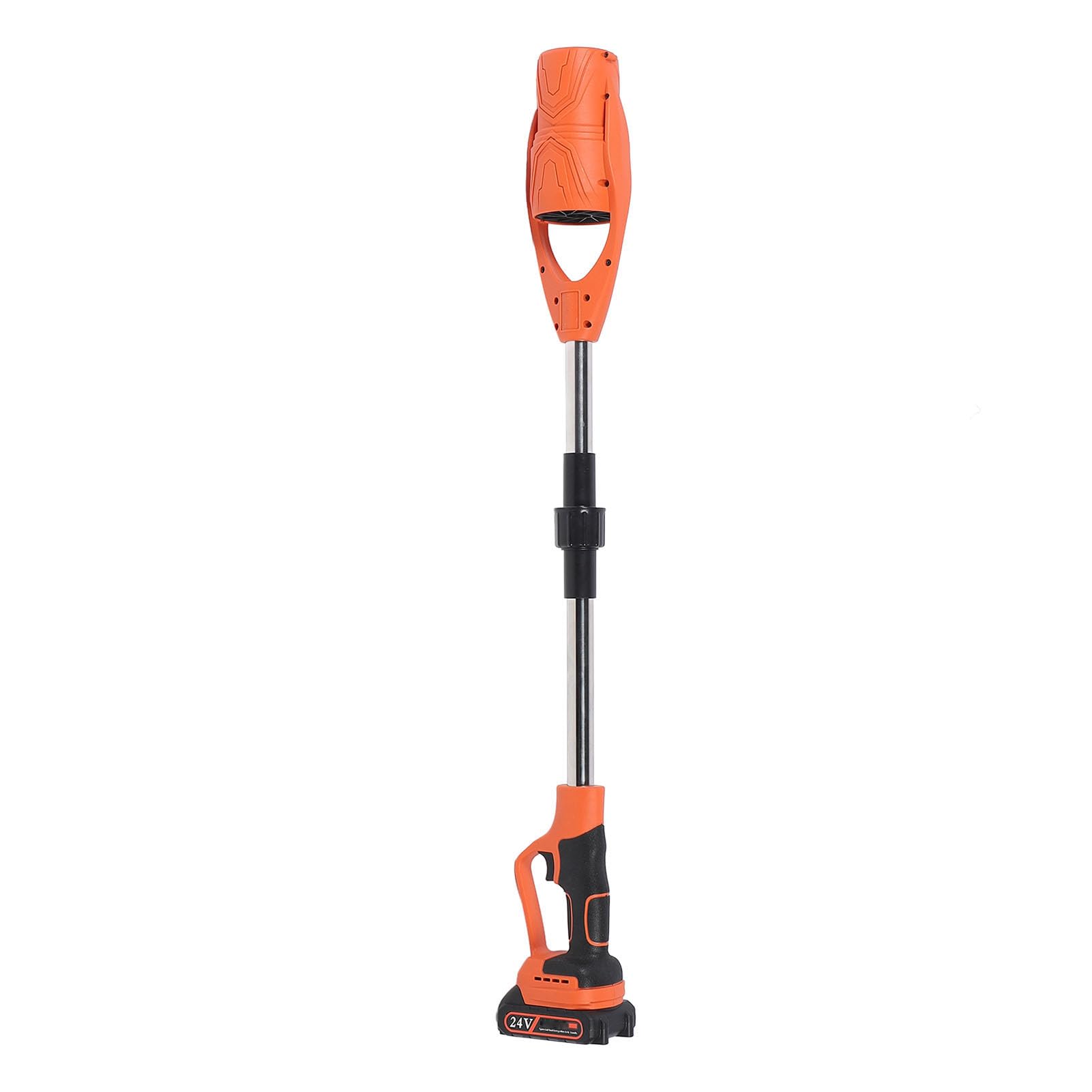 Soffiatore per foglie elettrico senza fili ABS Soffiatore per foglie portatile pieghevole alimentato a batteria con batteria da 1500 mAh e caricabatterie per prato, patio,