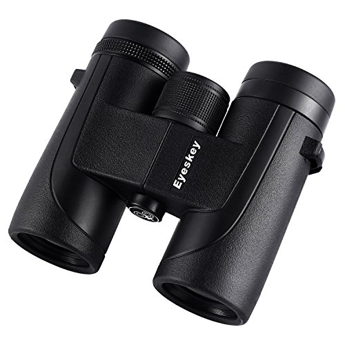 Super Big Clearance! Eyeskey 8x32 Waterproof Binoculars for Adults with high Stability, Compact and Lightweight, Portable Binocular with case and Strap, Phase Correction Coated BaK-4 Prism for The HD View