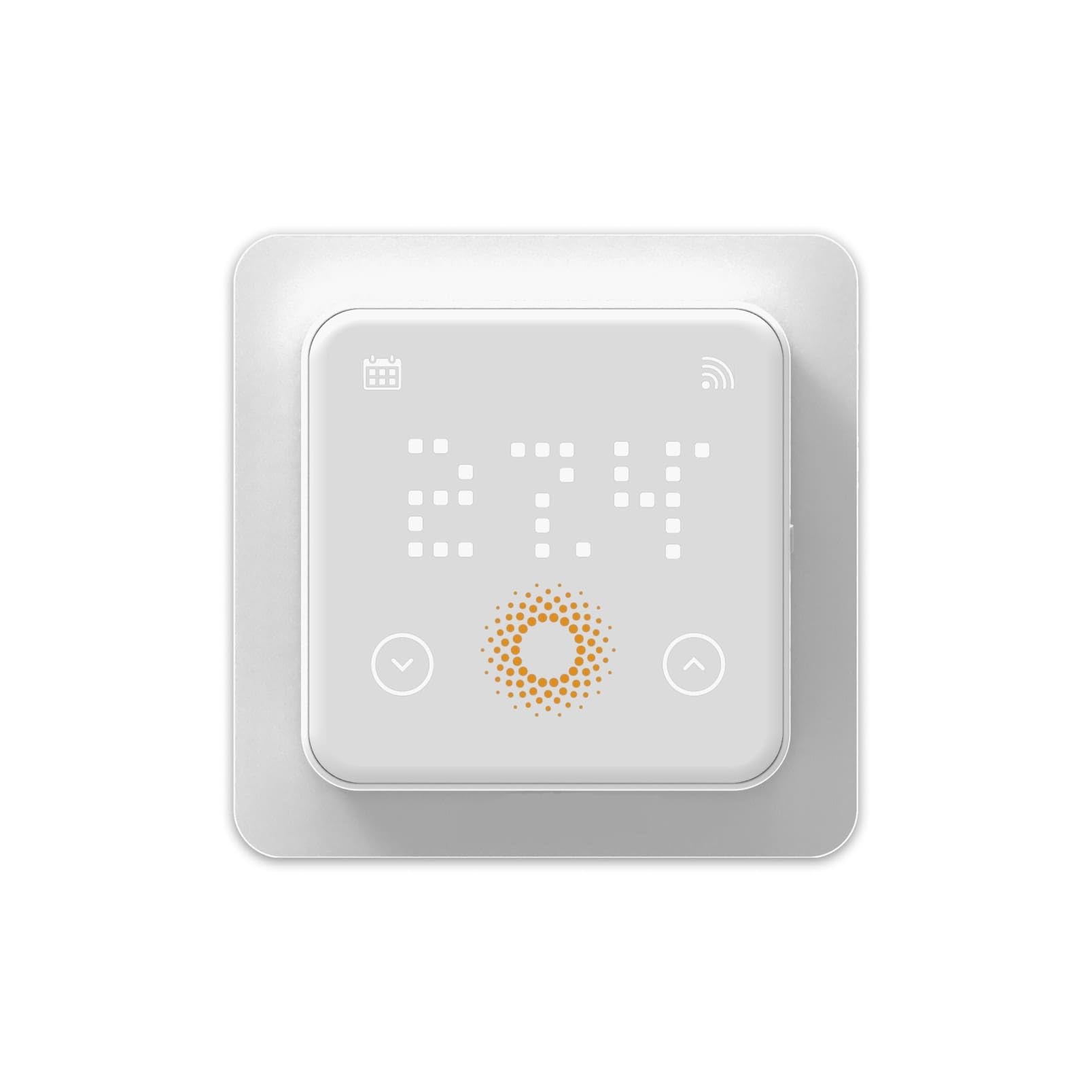 Thermostat intelligent LED Touch TS 500 WiFi - 25 A - Pour chauffage au sol - Pour systèmes de chauffage électrique et d'eau - Contrôle par application - Thermostat : TS 500 WiFi - Blanc