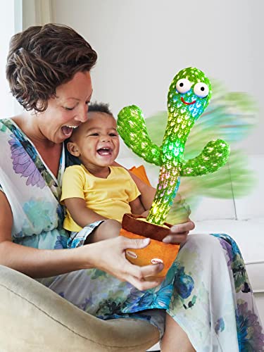 Keculf KEC-120SD Talking Cactus Toy With Led 120 English Songs thumb #5