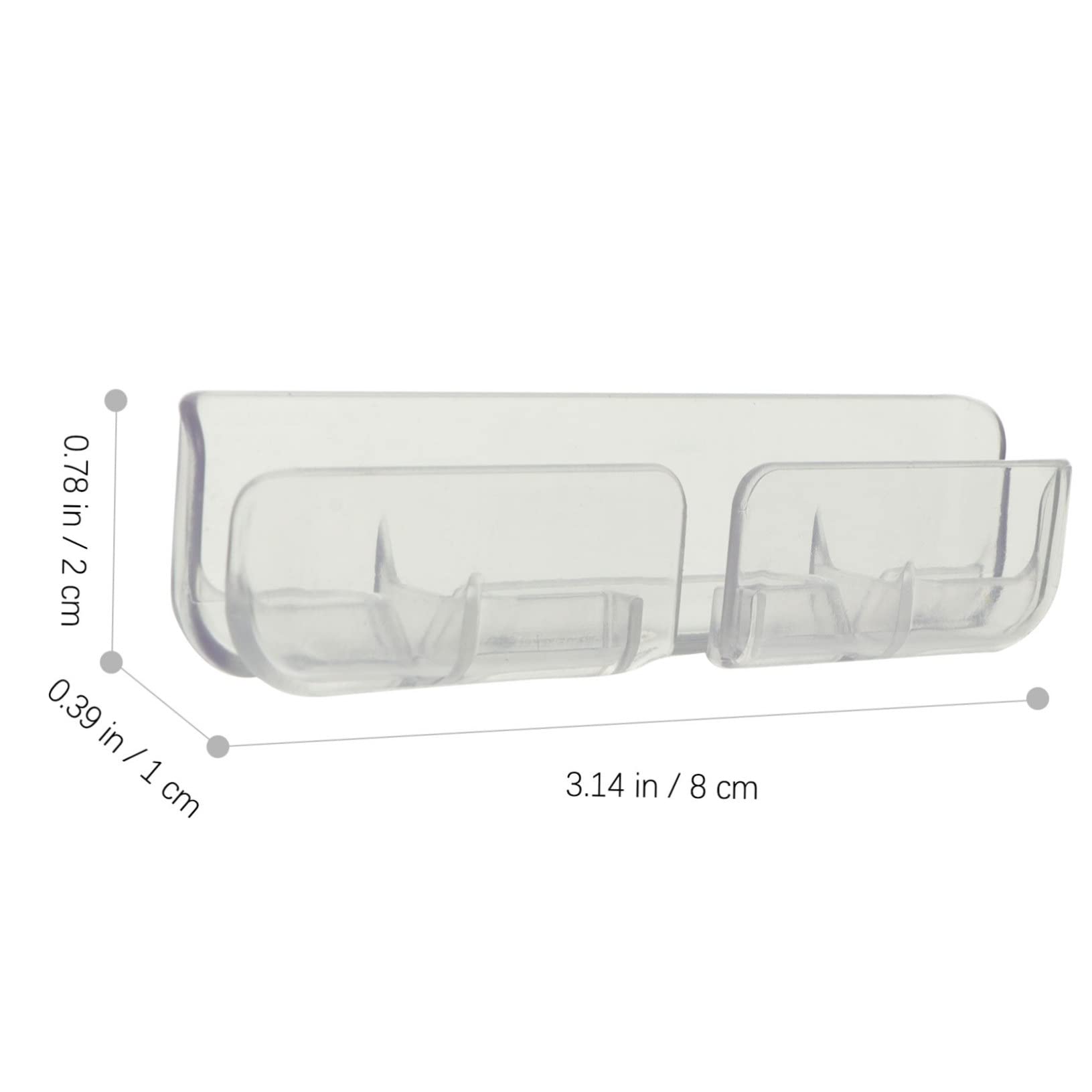 Balacoo 9pcs Cable Organizer Set Silicone Cable Clips for Data Line Multifunctional Phone Holder Strong Adhesive No Punch Required for Home Office