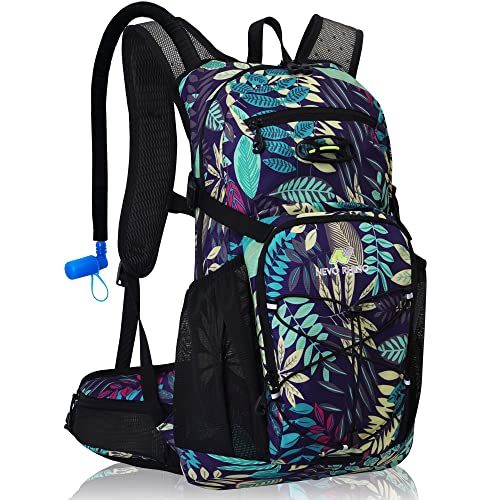 Image of N NEVO RHINO Hydration Backpack, 18L Multipurpose Hiking Backpack with 3L Water Bladder, Water Backpack Insulated Hydration Pack Ideal for Hiking and Cycling