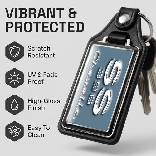 Image of Brotherhood Car Key Chain for Chevelle - Classic Models Keychain for Men and Women Gift Key Ring