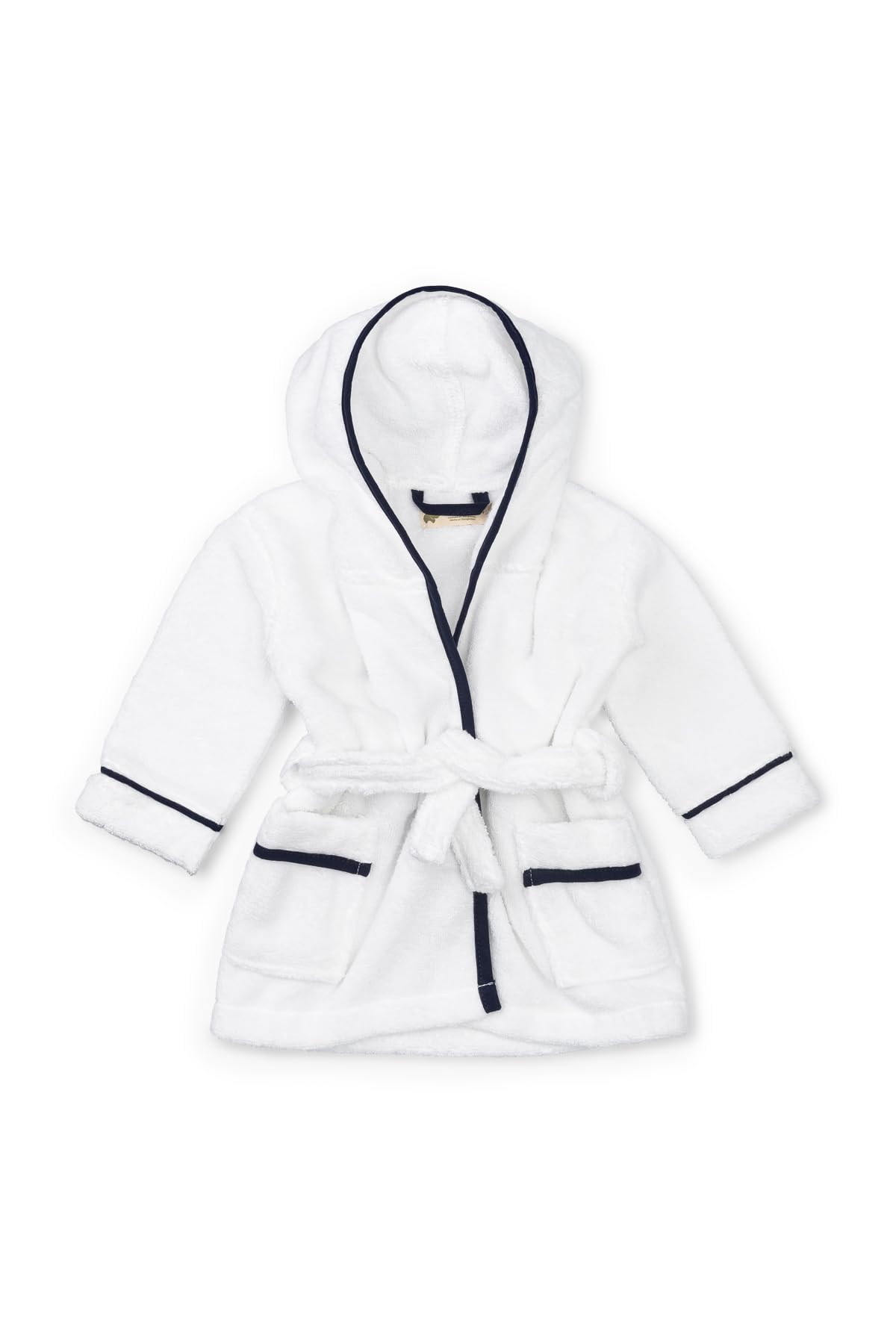monica + andy Terry Hooded Bathrobe, 100% Organic Clothes for Girls & Boys