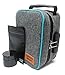 Gravity Wraps Smell Proof Case Bundle with Combination Lock, Smell Proof Jar and Resalable Travel Bags, No Smell Travel Herb Bag with Removable Dividers