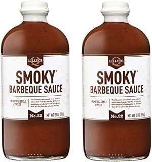 Lillie’s Q Smoky Memphis-Style Sweet Barbeque Sauce, 2 Pack